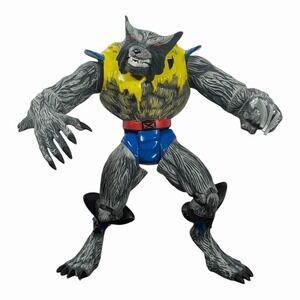 Marvel X-Men Mutant Monsters Werewolf Wolverine 7" Action Figure 1996 Toy Biz
